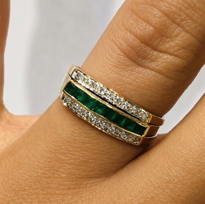 Bague Interchangeable en Or Jaune 18k Taille 53