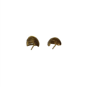 Boucles d'Oreilles Clou en Or Jaune 18K