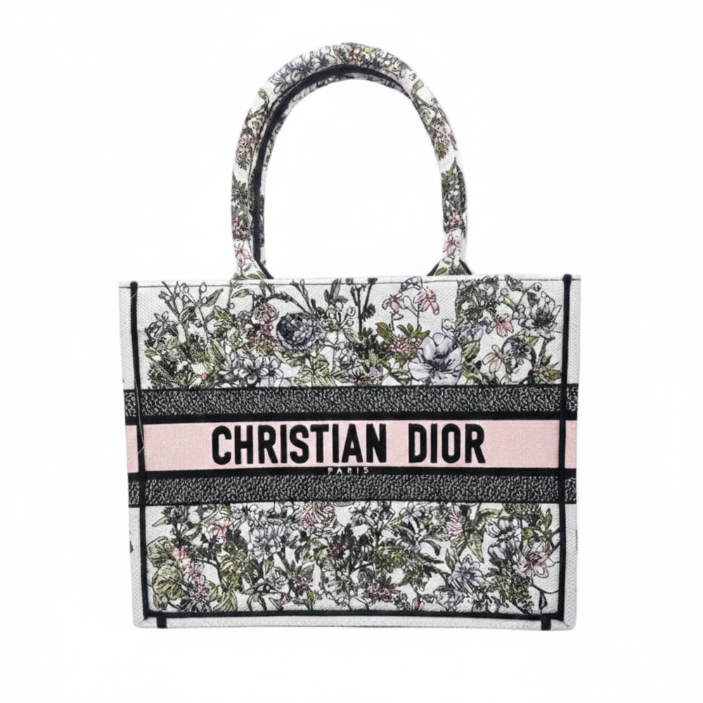 Sac Dior Book Tote Toile Multicolore - Porté Main/Epaule