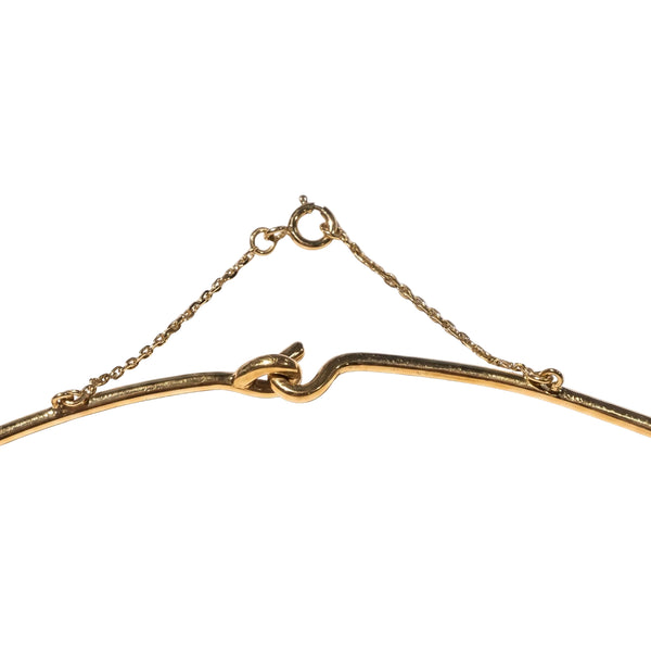 Collier Ras du Cou en Or Jaune 18k