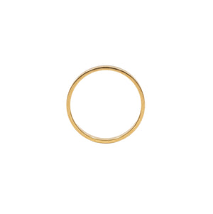 Alliance en Or Jaune 18k - Taille  60