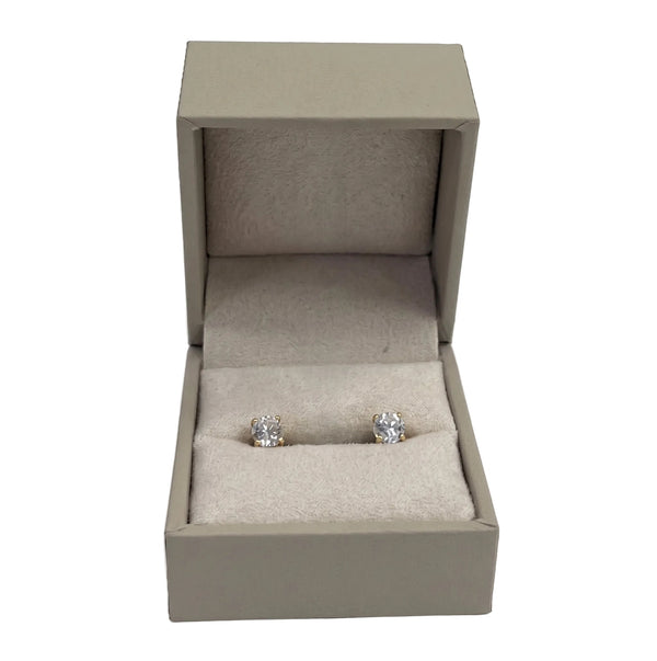 Boucles d'oreilles en or jaune 18k