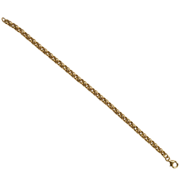 Bracelet Maillon en Or Jaune 18k
