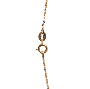 Collier Princesse en Or Jaune 18k avec Pendentif