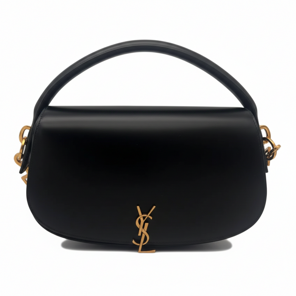 Saint Laurent - Sac Voltaire Cuir Noir