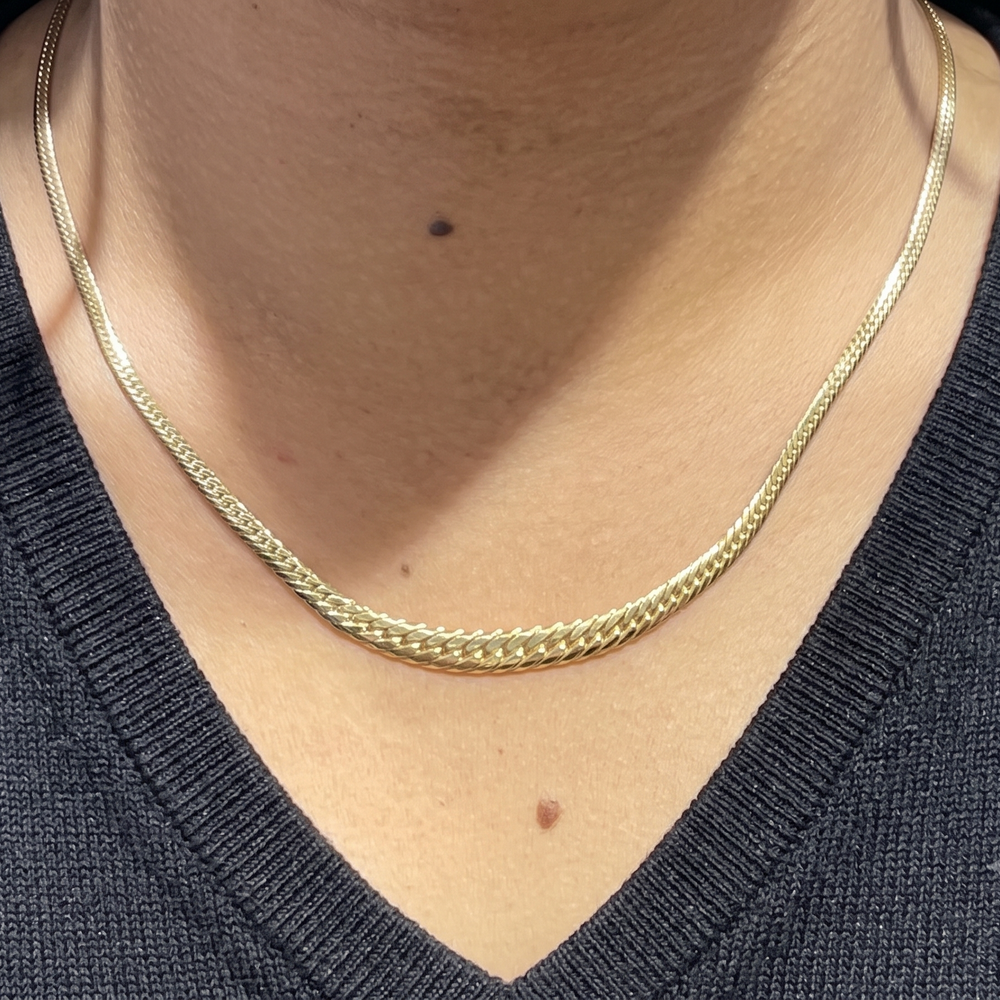 Collier Princesse Anglaise Or Jaune 18k