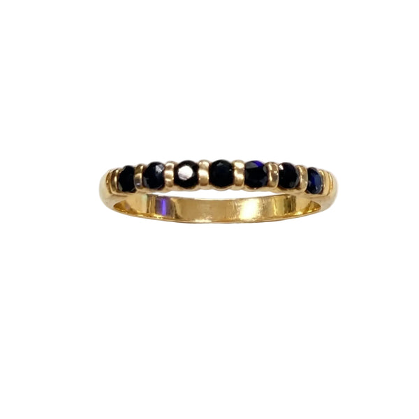 Bague en Onyx en Or Jaune 18k - Taille 56