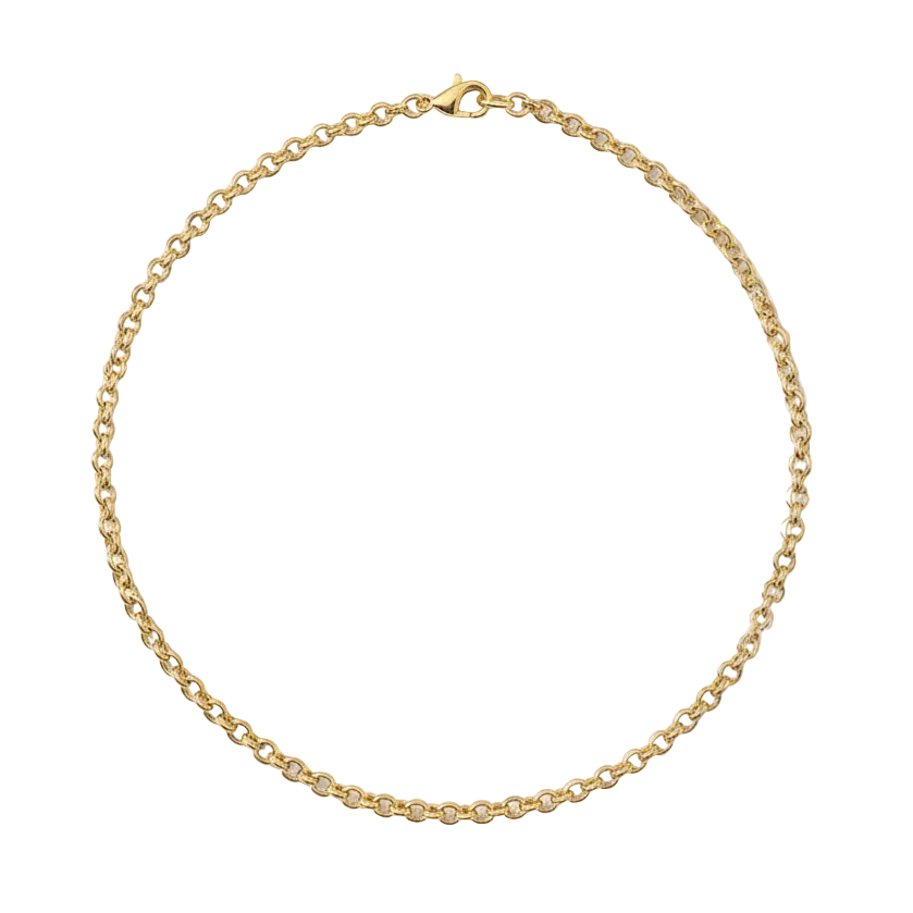 Collier Princesse Maille Jaseron Or 18K - 2.69Grs