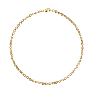 Collier Princesse Maille Jaseron Or 18K - 2.69Grs