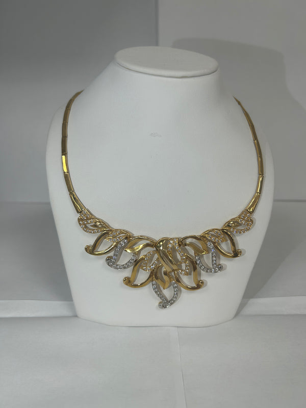 Collier Ras du Cou Or Jaune 18K - 25.34g