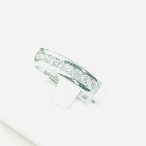 Bague Or Blanc et Diamants