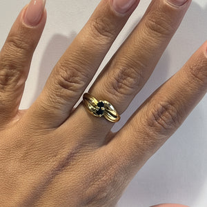 Bagues Topaze Or Jaune 18K - 2.25Grs - T54