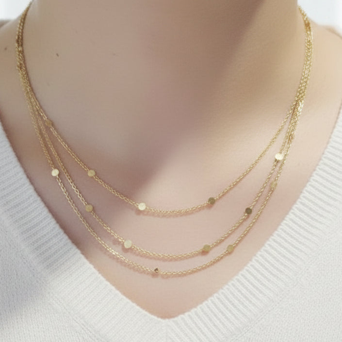 Collier en Or Jaune 18K - 6.98 Grs