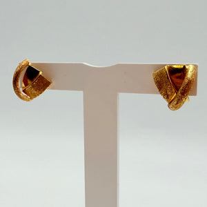 Boucles d'oreilles en Or jaune 18K - 1.42g