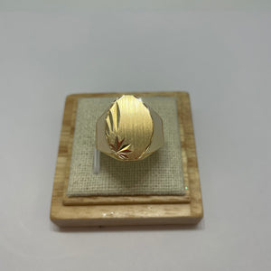 Bague en Or Jaune 18K - Taille 66