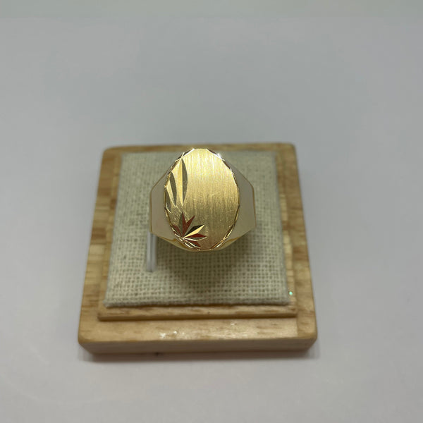 Bague en Or Jaune 18K - Taille 66