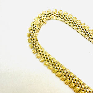 Collier Or Jaune 18K Lg 41cm