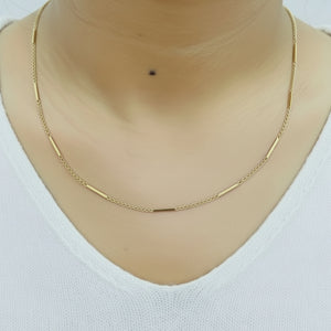 Collier Princesse en Or Jaune 18K - 7.37 Grs