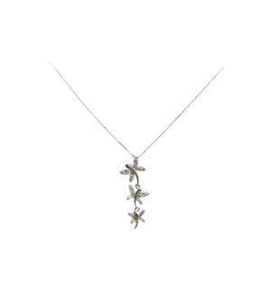 Collier Matinée Or Blanc 750 avec Diamants Certifié