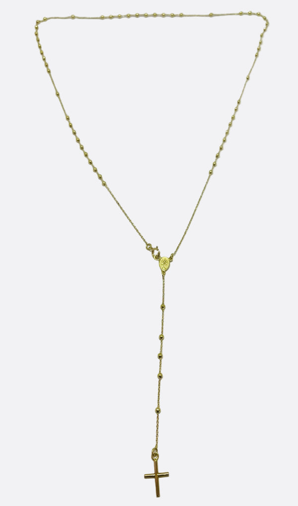 Collier Ras du Cou en Or Jaune 18K - 2.51g