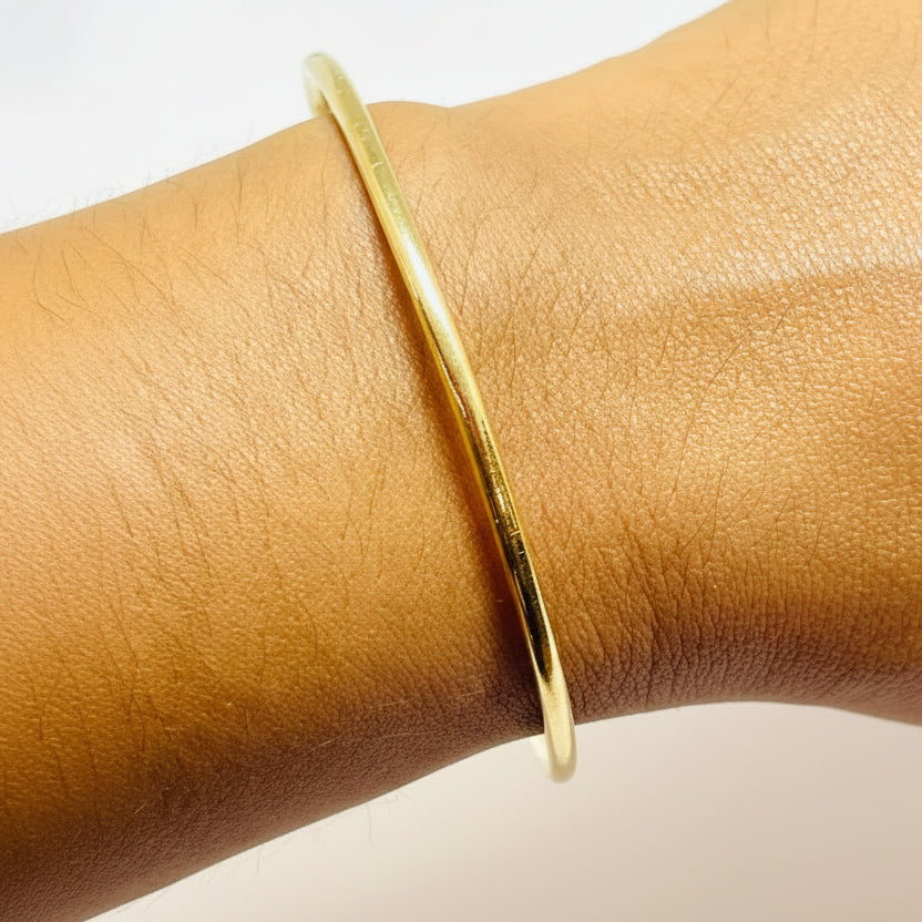 Bracelet Jonc en Or Jaune 18k - 16.45 G