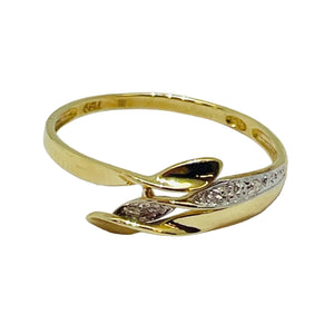 Bague Torsadée en Or Jaune 18k - 1.47 G