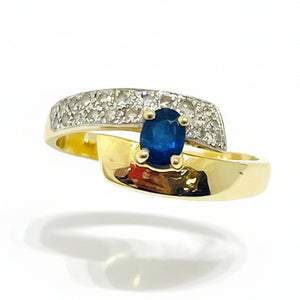 Bagues en or jaune 18k - 2.86 G