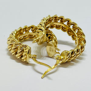 Boucles d'oreilles en Or Jaune 18K - 7.24 Grs