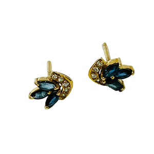 Boucles d'oreilles Clou en Or Jaune 18K