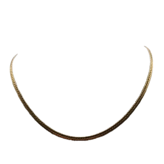Collier Ras du Cou en Or 18K 40cm