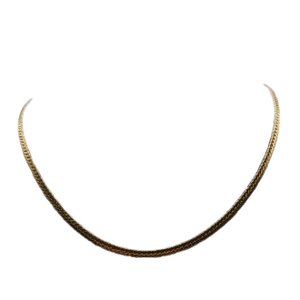 Collier Ras du Cou en Or 18K 40cm