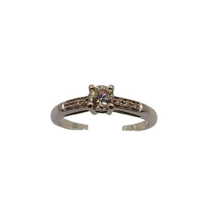 Solitaire Mauboussin en Or blanc et Diamant 0.30 carats