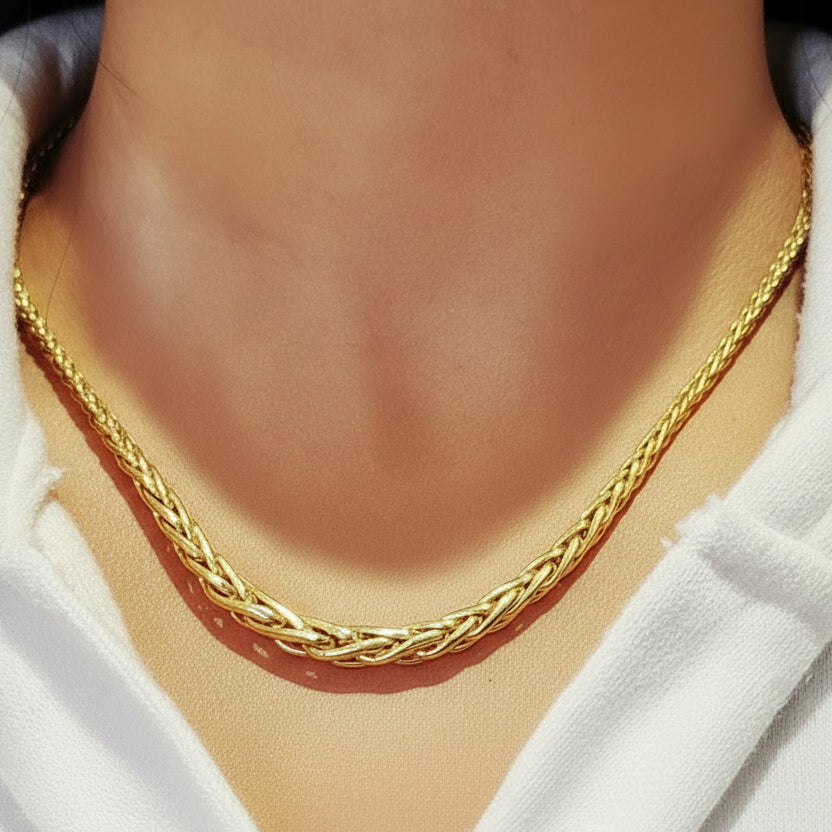 Collier Princesse en Or Jaune 18k - 15.27 G