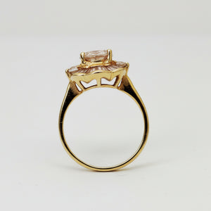 Bague en or jaune 18k - 4.92 G