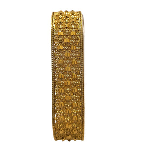 Bracelet Manchette Or Jaune 18 Carats