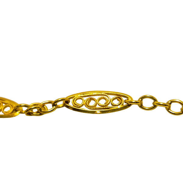 Collier Sautoir en Or Jaune 18k