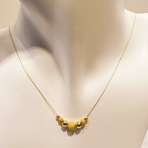 Collier en Or Jaune 18 Carats Maille Fine