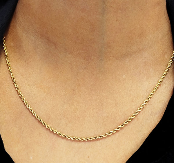 Collier Matinée en Or Jaune 18K