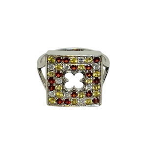 Bague or avec pierres précieuses