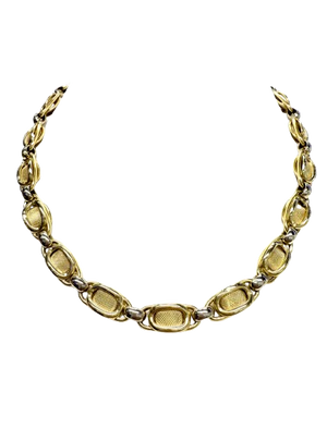 Collier Ras du Cou en 2 Ors 18K