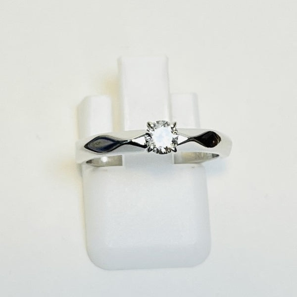 Bague Boucheron avec diamant solitaire 0,20ct