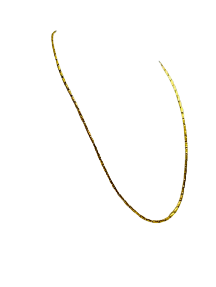 Collier Princesse en Or Jaune 22 Carats - 48cm