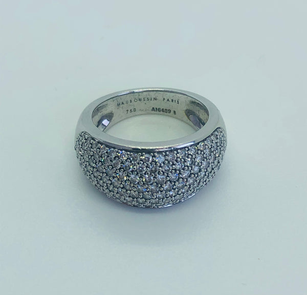 Mauboussin Bague C'est toi la star Or blanc Diamant