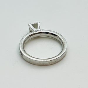 Bague or avec diamant solitaire 0,50ct