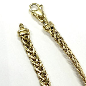 Bracelet or maille palmier