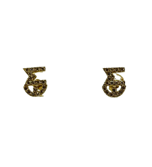 Boucles d'oreilles Or Jaune 18K et 36 Diamants