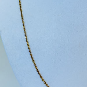 Chaîne or maille forçat Lg 51cm