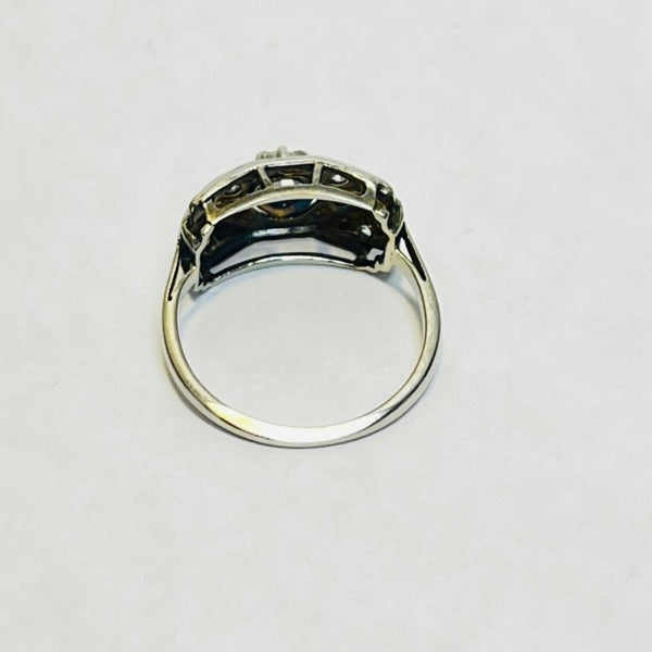 Bague or avec diamants