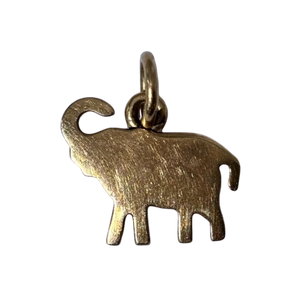 Pendentif éléphant en or