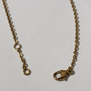 Bracelet or mailles forçat